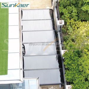 Couverture de <span class=keywords><strong>piscine</strong></span> en polycarbonate rétractable extérieure personnalisée à <span class=keywords><strong>prix</strong></span> d'usine couverture de patio rétractable à charge de neige élevée - Product Image 6