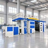 Machine d'impression flexographique CI pour emballages souples de sacs à collation automatiques et sachets alimentaires en film plastique