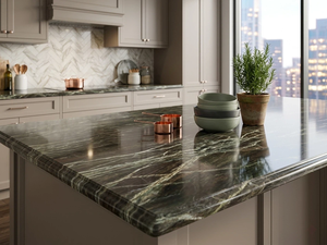 Dalles de quartzite naturel Madinos polies, écologiques, modernes, grandes dimensions, garantie 1 an, pour cuisine, hôtel, appartement, usage intérieur - Product Image 4