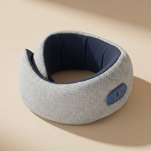 Coussin de massage chauffant sans fil pour le cou et les épaules, oreiller électrique Shiatsu à pétrissage, rechargeable par USB avec contrôle de la minuterie pour les douleurs cervicales - Product Image 1