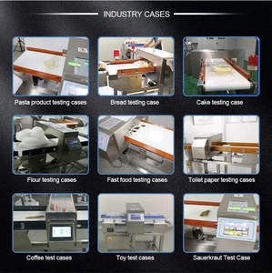 Sabuk konveyor kontrol cerdas detektor logam Kombo industri makanan komersial - Product Image 3