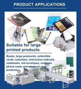 Máquina Automática para Embolsar Carpetas y Cuadernos A4, Máquina de Embolsado y Sellado al Vacío de Alta Velocidad con Succión de Película, Modelo W350F - Product Image 2