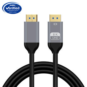 Nouveau câble en alliage d'aluminium 1.8M 8K 60Hz DP vers pour répartiteurs et convertisseurs vidéo <span class=keywords><strong>HDMI</strong></span> - Product Image 1