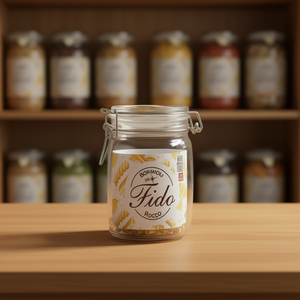 Pot en verre Bormioli Fido 1,5 L avec couvercle à pince pour le stockage - Product Image 3