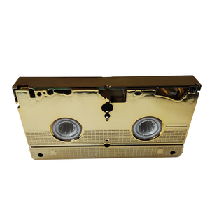 Usine de cassettes vidéo vierges VHS argent brillant or très populaire vendre directement avec le meilleur <span class=keywords><strong>prix</strong></span> et personnalisé - Product Image 4