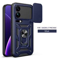 GSCASE Étui de Téléphone Antichoc Robuste avec Béquille et Protection Coulissante pour Appareil Photo pour Xiaomi 17 Pro Max et Samsung A23 A22 A32