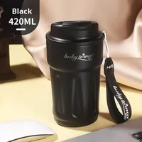 ThermoPal Tasse à café isotherme portable en acier inoxydable 316 épaissi - Isolation thermique de 12 à 24 heures - Design moderne et simple