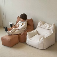 Lindo Sillón Individual de Dibujos Animados para Niños, Asiento de Lectura para Niños Pequeños, para Niños y Niñas, Hogar, Guardería, Jardín de Infancia