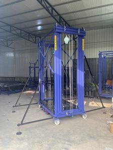 Plateforme de travail en hauteur électrique mobile à ciseaux, de 2m à 12m, télécommandée, 220V 110V 380V, avec dispositif antichute, 500kg - Product Image 4