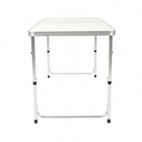 Table pliante en aluminium à hauteur réglable, portable, pour camping, jardin, parc, fête, repas en plein air – Meilleure vente