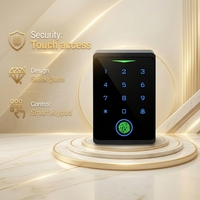 Sistema de Control de Acceso Inteligente para Oficina, Pantalla Táctil, Teclado de Huellas Dactilares, Gestión Remota por Aplicación Tuya, Logotipo OEM para Seguridad Comercial
