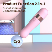 Odeco-Mini vibromasseur à baguette AV rechargeable par USB Super Soft Mini Bullet, masseur de vagin extra doux à 10 vitesses pour femmes, jouets sexuels