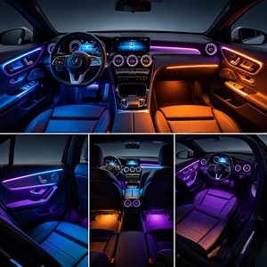 Kit d'éclairage d'ambiance intérieur LED 256 couleurs RHD/LHD ICarsin pour Mercedes Benz Classe A W177 CLA W118 2020-2025 – Accessoires - Product Image 1