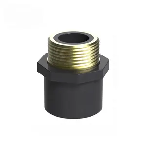 PVC UPVC Pressure NSF Certificate Sch80 Male Adpator With Brass ASTM D2467 CPVC Pipe fittings