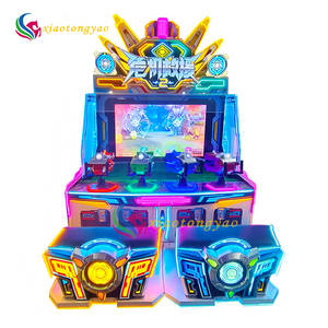 Coin Operated 4 Player Kids Water Shooting Arcade Game <b>Machine</b> with Metal Construction for Game Centers - Product Image 2