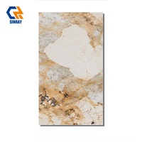 Azulejos de Porcelana de 600x1200mm con Textura de Imitación de Piedra, Modernos, Brillantes, Antideslizantes, Antibacterianos, para Uso en Interiores y Exteriores del Hogar, 1 Año de Garantía
