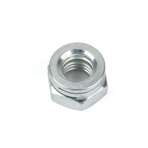 Keandalan tinggi anti-melonggarkan NF E 25-411 baja karbon kelas 8 Hex mur pengunci alur ganda - Product Image 2