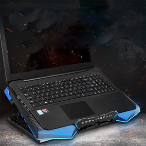 <span class=keywords><strong>Refroidisseur</strong></span> de <span class=keywords><strong>portable</strong></span> gaming en gros à 5 ventilateurs, double vitesse réglable, base de refroidissement pour ordinateur <span class=keywords><strong>portable</strong></span>, support style RGB pour <span class=keywords><strong>19</strong></span> <span class=keywords><strong>pouces</strong></span> - Product Image 5