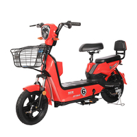 Vélo électrique de ville MTBGO, prix usine, 48V 350W, haute puissance, cadre en acier carbone, batterie lithium.