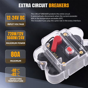 Panel de interruptor de 8 entradas RGB regulable para vehículo, sistema de relé de caja de Control de circuito, Pod - Product Image 2