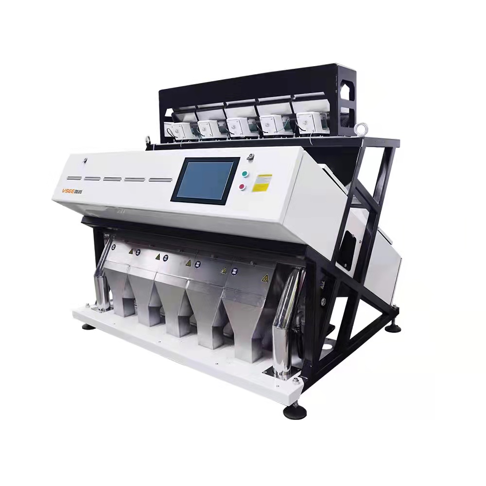 vsee 5溜槽ccd大米色选机 - buy color sorter,rice color sorter
