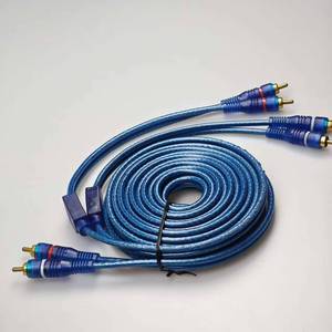 2 to 4 RCA Cable High-density braided double-shielding High-quality sound, suitable for <b>amplifiers</b>/<b>speakers</b> - Product Image 4