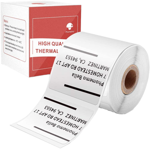 Etiquetas Adhesivas Térmicas Impermeables Phomemo XP5030-230, Rectangulares, Compatibles con Productos del Hogar - Product Image 1