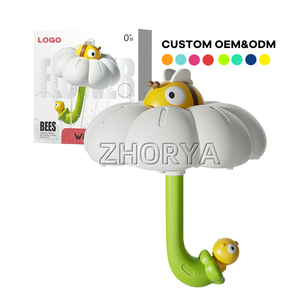 Zhorya été <span class=keywords><strong>bain</strong></span> eau pulvérisateur <span class=keywords><strong>jouet</strong></span> abeille parapluie fleur <span class=keywords><strong>bain</strong></span> jouets pour enfants salle de <span class=keywords><strong>bain</strong></span> - Product Image 1