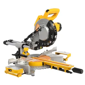 LUXTER 210mm 1700W Sliding Miter Saw Woodworking bench top Saw Power Saws