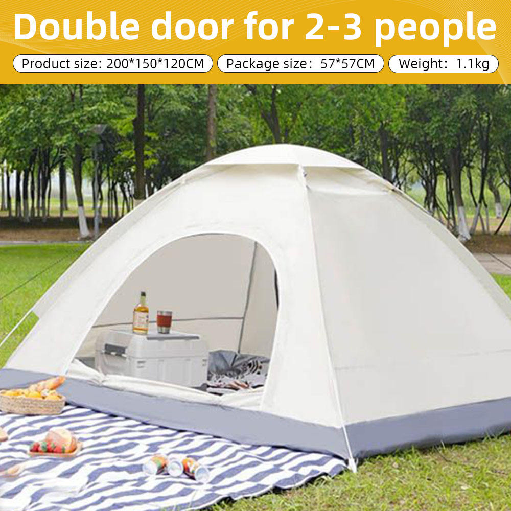 Double door for 2-3 people