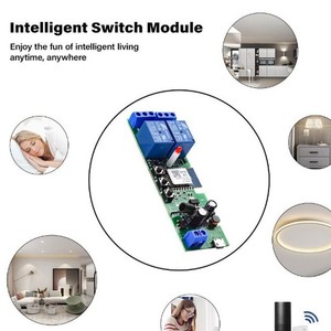 Interruptor Inteligente Tuya, Módulo de Relé WIFI de 2 Canales, Control Inalámbrico RF433, 12V 24V, Compatible con Smart Life, Alexa, <span class=keywords><strong>Asistente</strong></span> de <span class=keywords><strong>Google</strong></span> - Product Image 3