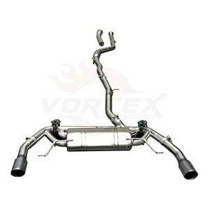 Système d'échappement Catback Valvetronic en acier inoxydable Vortex Performance compatible avec BMW X3 X4 G01 G02 2.0T 3.0T 2019-2024, amélioration du son - Product Image 1