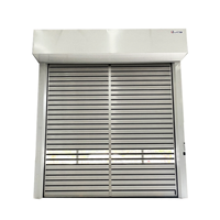 Porte spirale à grande vitesse en alliage d'aluminium sur mesure, coupe-vent, thermique, automatique, pour garage, entrepôt, atelier