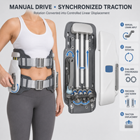 Boan Orthotics – Civière de traction dorsale non gonflable, pliable, réglable, durable, de classe I, pour la décompression et le soutien, usage clinique