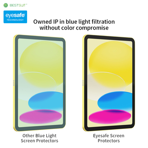 Protector de Pantalla de Vidrio Templado Ultrafino de 0.3mm, Impermeable, HD Transparente, Anti-Luz Azul, Compatible con iPad de 10.9/12.9 Pulgadas - Product Image 6