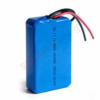 SUNKING 18650-3S16P 12V 40Ah Paket Baterai Lithium Isi Ulang LiNiMnCoO2 Katoda 500 Siklus Suhu Operasi -10~60 5 Tahun
