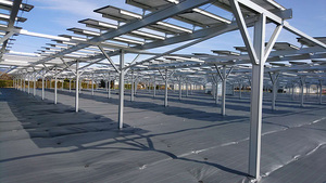 Uisolar nhà máy đất nông nghiệp năng lượng mặt trời khung 100kw/1mW năng lượng mặt trời trang trại nông nghiệp hệ thống năng lượng mặt trời PV mặt đất gắn hệ thống năng lượng mặt trời trang trại điện - Product Image 6