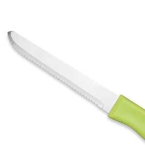 <span class=keywords><strong>Cuchillo</strong></span> para <span class=keywords><strong>carne</strong></span> con mango de PP colorido, hoja dentada de acero inoxidable, ligero (34g), cubertería para el hogar, restaurante o <span class=keywords><strong>mesa</strong></span> de comedor - Product Image 6