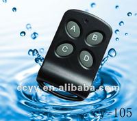YET105 Télécommande sans fil Apprentissage Code Rolling Code ABCD Boutons pour porte de garage