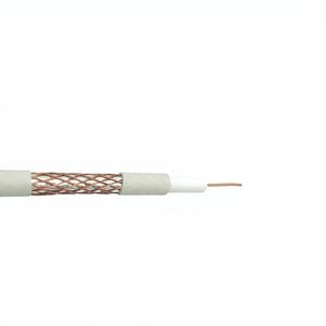 Câble coaxial RG6 en bobine de papier de 100 m, tresse à 90% de densité - Product Image 1