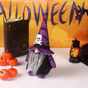 Adornos <span class=keywords><strong>de</strong></span> Hombre del <span class=keywords><strong>Bosque</strong></span> para Halloween 2025, Escoba, Sombrero <span class=keywords><strong>de</strong></span> Bruja, Duende, Decoración para Fiestas, Venta al por Mayor - Product Image 5