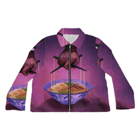 Blouson Homme Vintage Anime Streetwear à Fermeture Éclair avec Motif Animaux Magiques et Poches Printanières – Prix Abordable