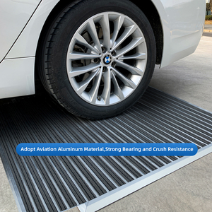 Нескользящие дверные коврики из алюминиевого сплава и резины для внутреннего/наружного входа, эффективные для удаления пыли и песка - Product Image 3