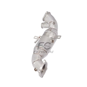 Tuberías de Escape de Alta Calidad para Automóviles, Fabricadas en Acero Inoxidable Ss304 con Protección Térmica para Alfa Romeo <span class=keywords><strong>Stelvio</strong></span> 2.0T 2017-2021, Mayor Respuesta del Acelerador - Product Image 3