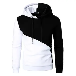 OEM/ODM Sweats à capuche de qualité supérieure pour hommes, dernière conception, couleur brodée, motif imprimé, saison d'automne à la mode - Product Image 4