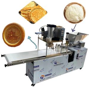 Máquina Automática para Hacer Bases de Pizza, Motor de 220V, Acero Inoxidable de Grado Alimenticio, 600W, Capacidad de 350-450kg/h, Multifunción para Naan - Product Image 3