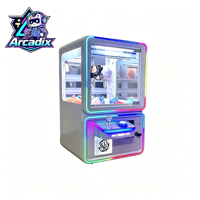Machine à griffes mini à monnayeur, machine à prix, armoire métallique, attrape-jouets, pour cadeaux, enfants, centre commercial, salle d'arcade, vente en gros