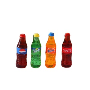 1:12 <span class=keywords><strong>maison</strong></span> <span class=keywords><strong>de</strong></span> poupée accessoires Miniature nourriture jouer bricolage scène modèle Mini Simulation bouteille Cola Soda boisson - Product Image 1