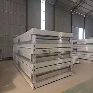 Ventas calientes Casa de contenedores plegable de panel sándwich modular de dos pisos para uso en el sitio de construcción Oficina y uso al aire libre - Product Image 5