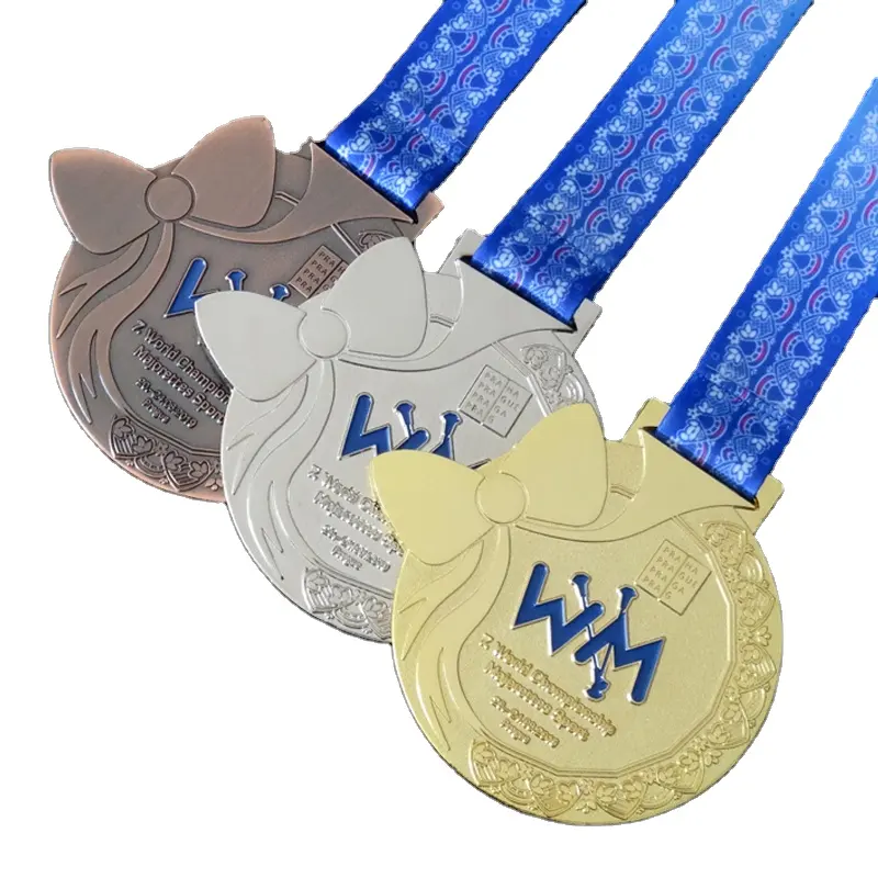 Profissional personalizado zinco liga 3D metal maratona corrida corrida prêmio ginástica esporte medalha campeonato mundial ouro personalizado medalha